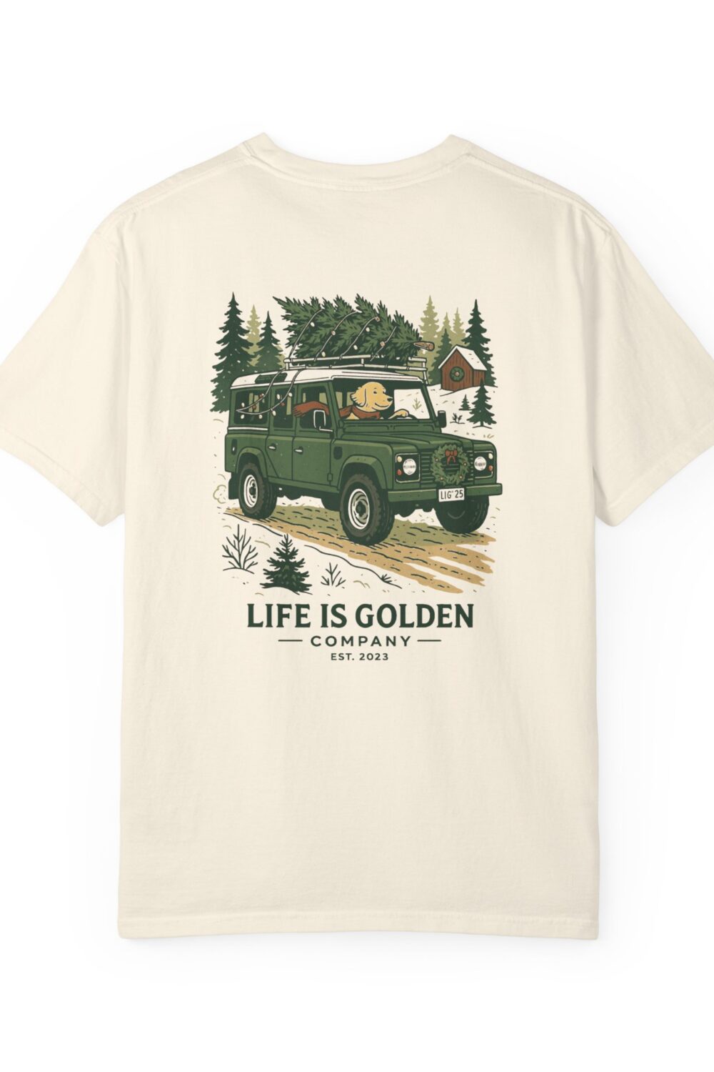 Golden Defender Holidays Unisex Garment-Dyed T-shirt
