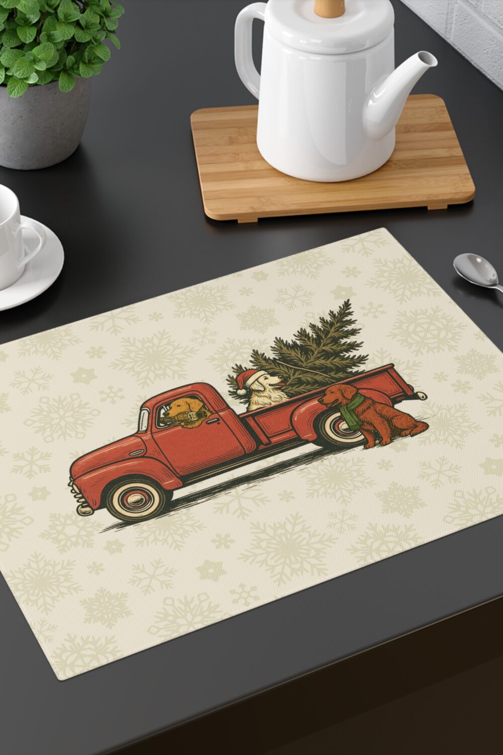 Christmas Convoy Placemat