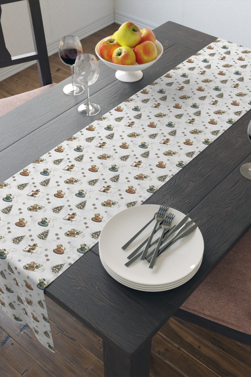 The Downhill Collection Table Runner