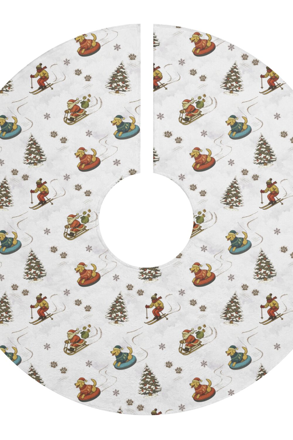 The Downhill Collection Tree Skirt