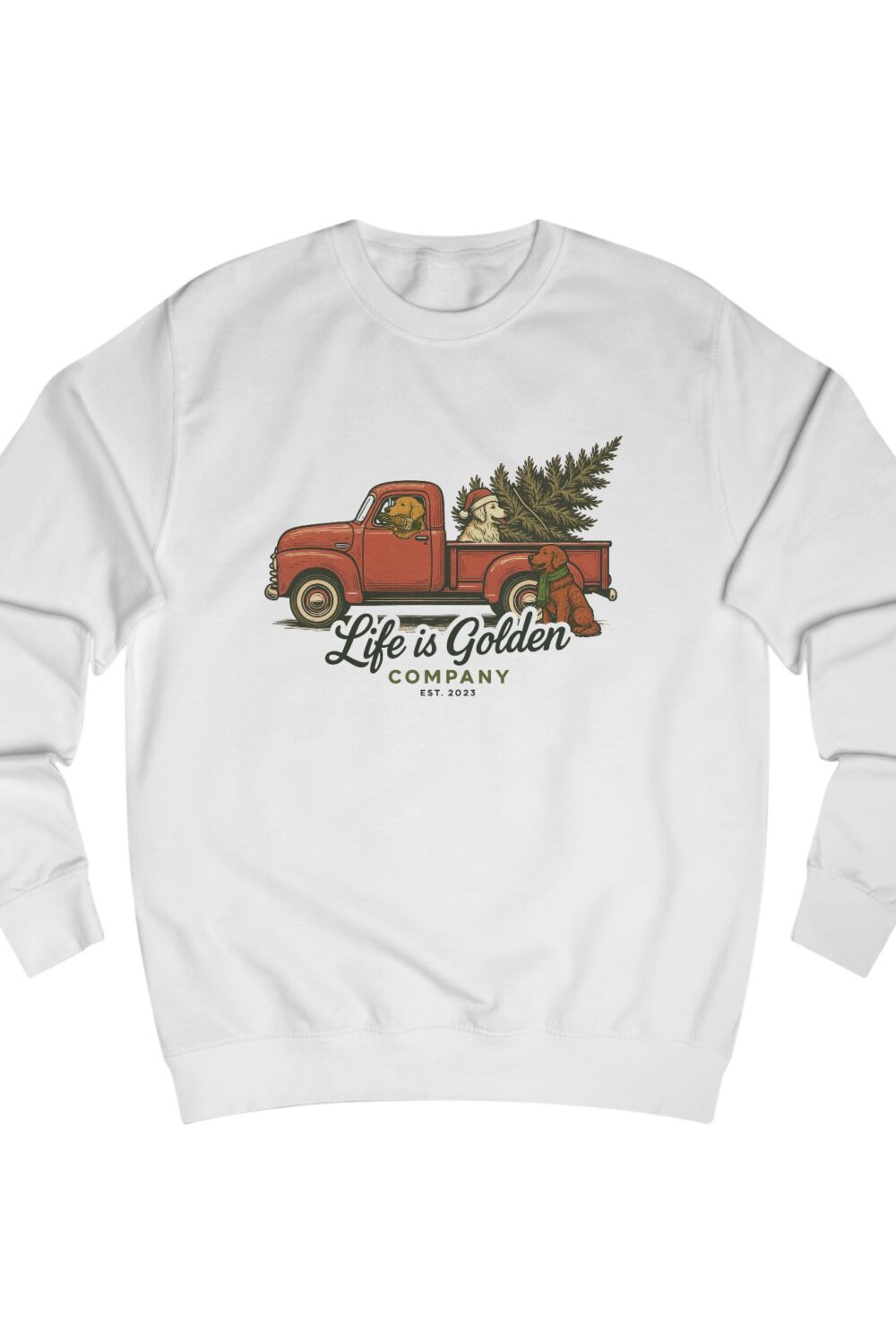 Christmas Convoy Crew Neck Sweatshirt