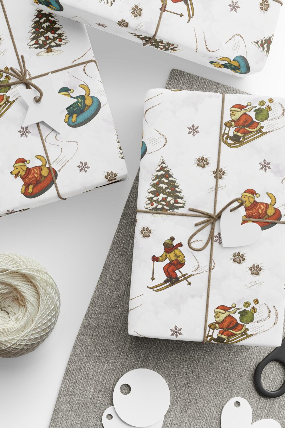 The Downhill Collection Gift Wrap Paper