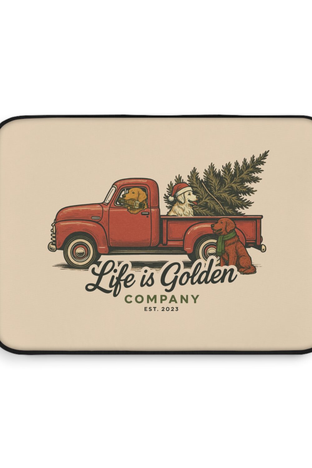 Christmas Convoy Laptop Sleeve