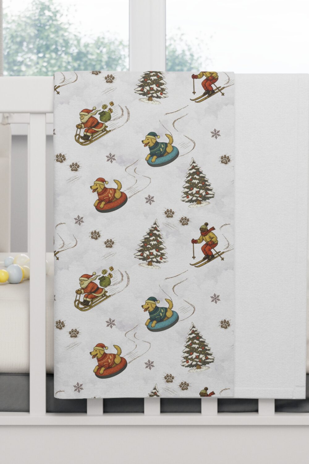 The Downhill Collection Cozy Baby Blanket