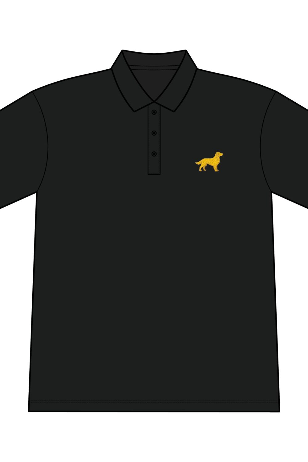 Signature Golden Fine Pique Blend Polo