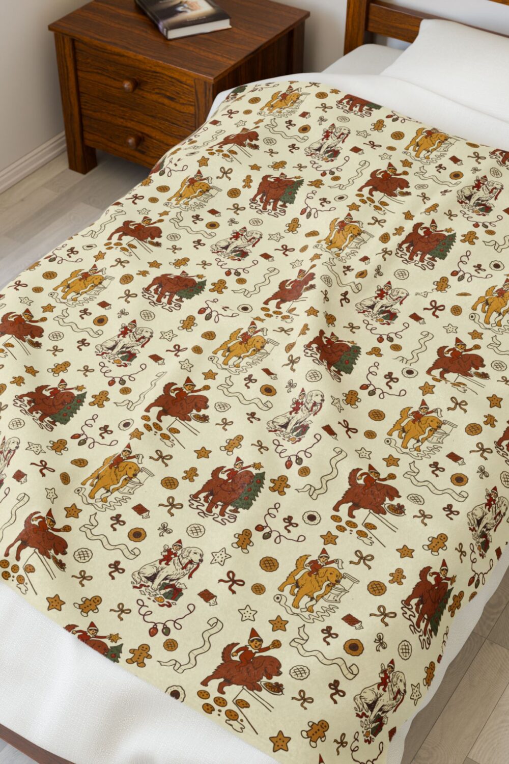 Mischief & Magic Velveteen Plush Blanket