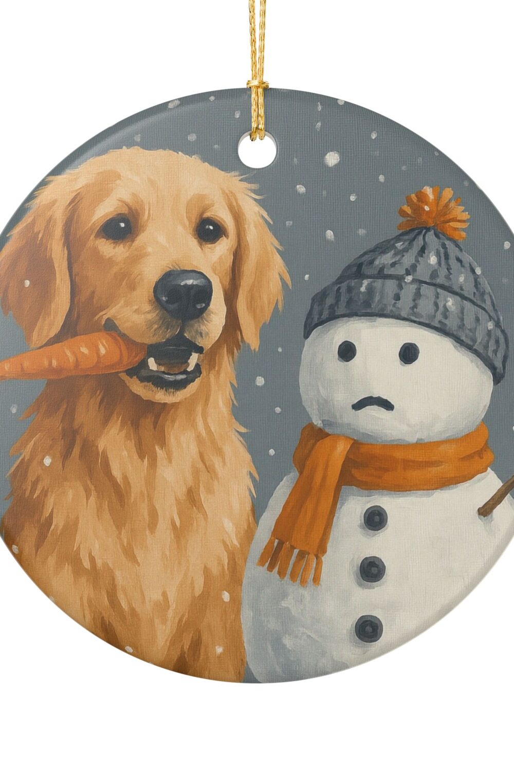 Carrot Heist Ceramic Ornament