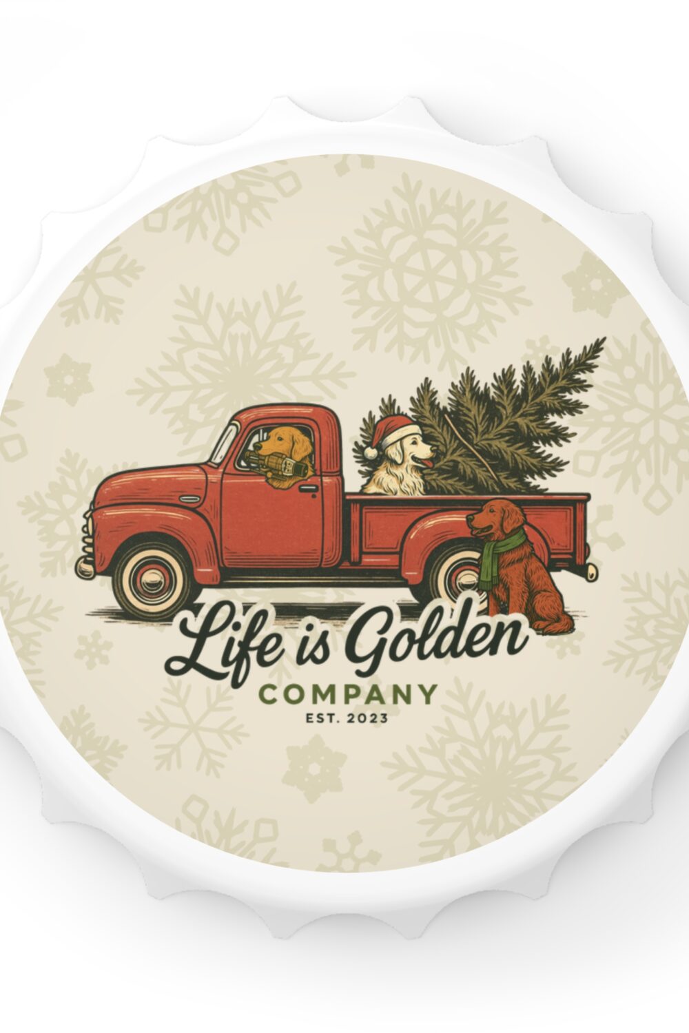 Christmas Convoy Bottle Opener