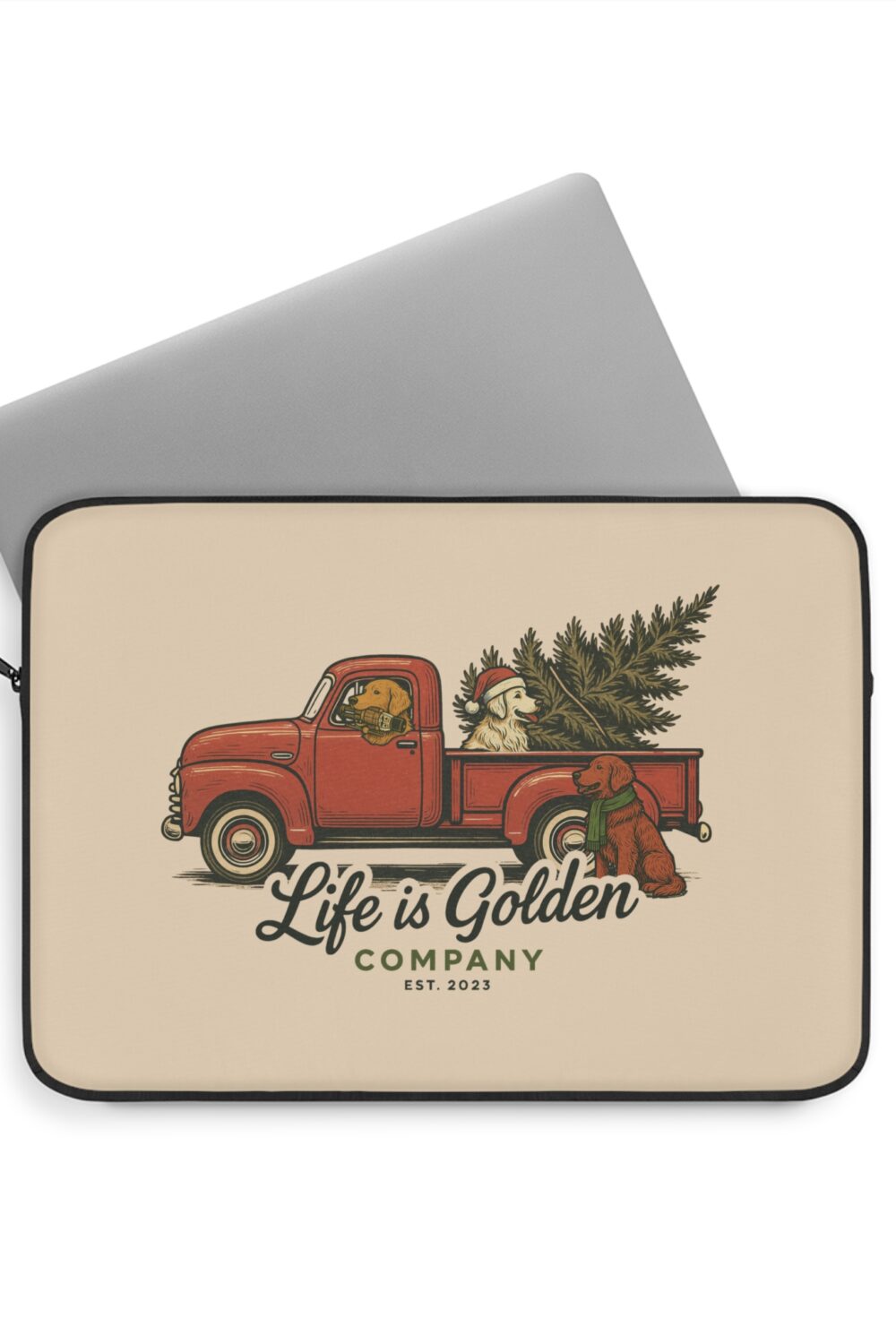 Christmas Convoy Laptop Sleeve