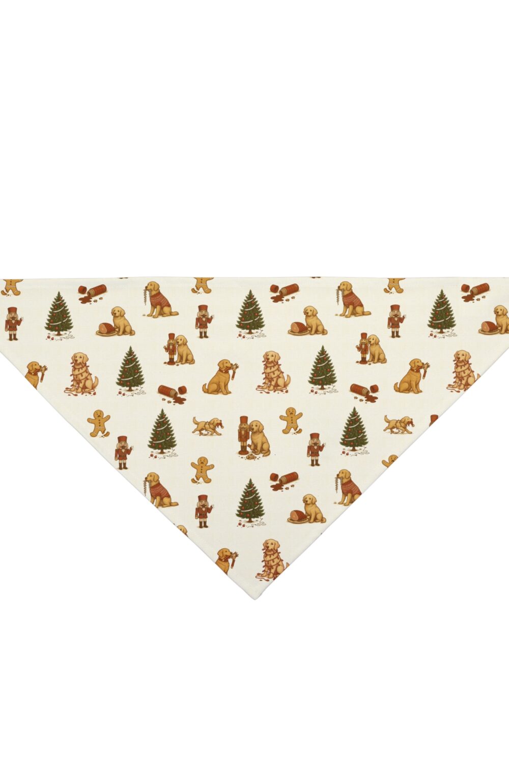 Naughty Puppy Dog Bandana - Golden Retriever Edition
