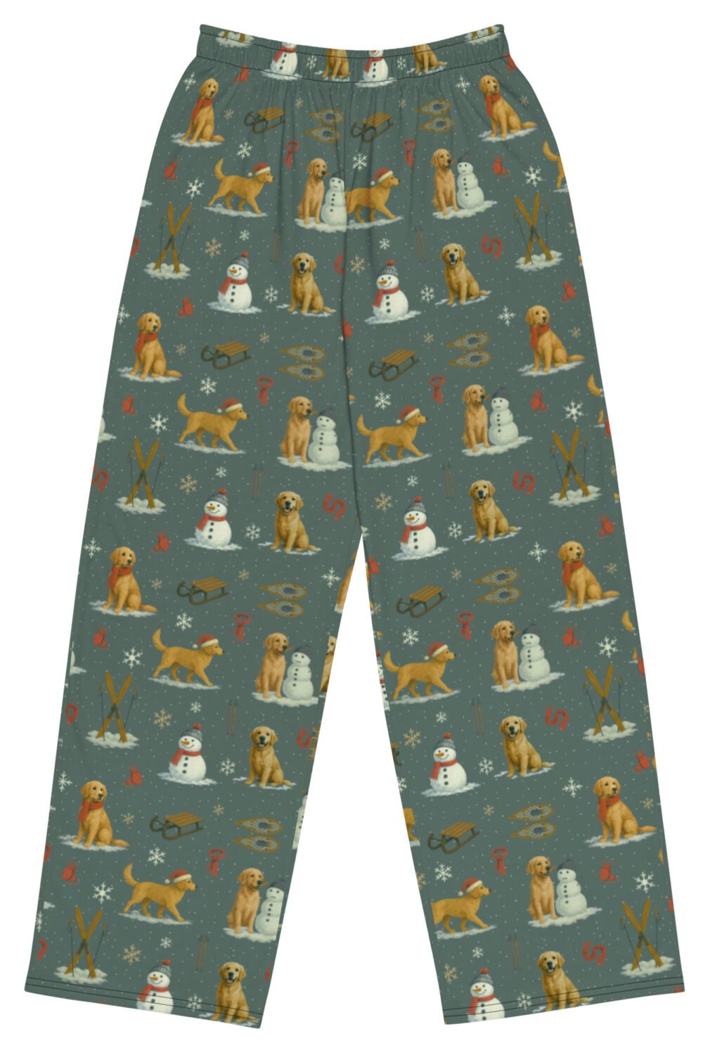 Carrot Heist  unisex wide-leg pants