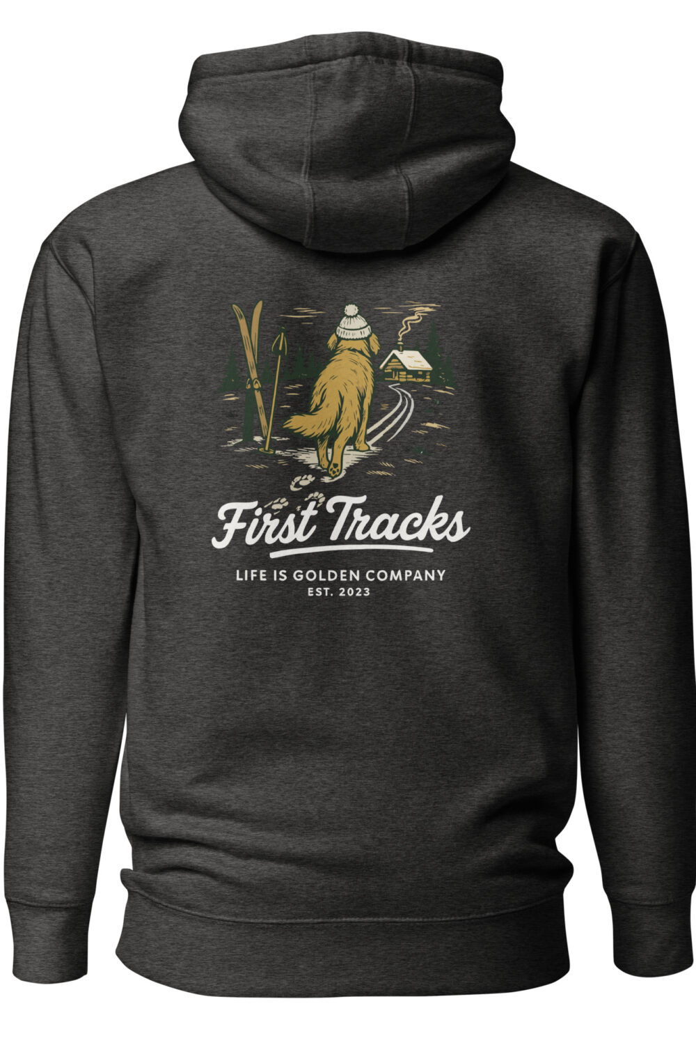 First Tracks - Golden Retriever Edition Unisex Hoodie