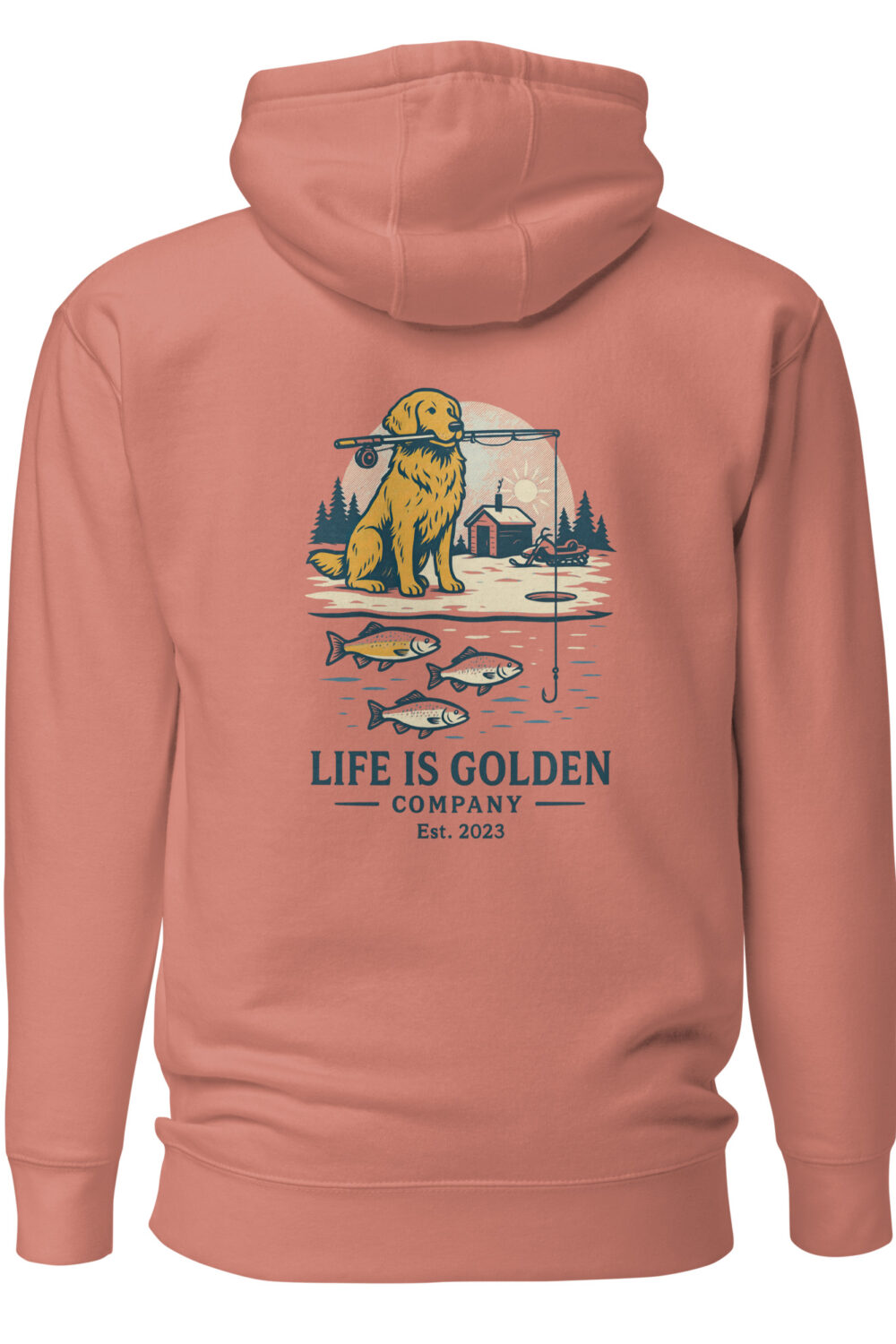 Hard Water Hound Unisex Hoodie