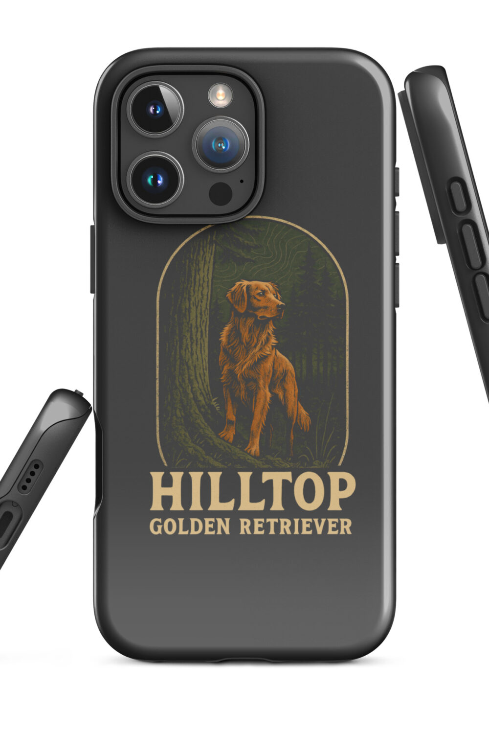 Hilltop Golden Retriever Tough Case for iPhone®