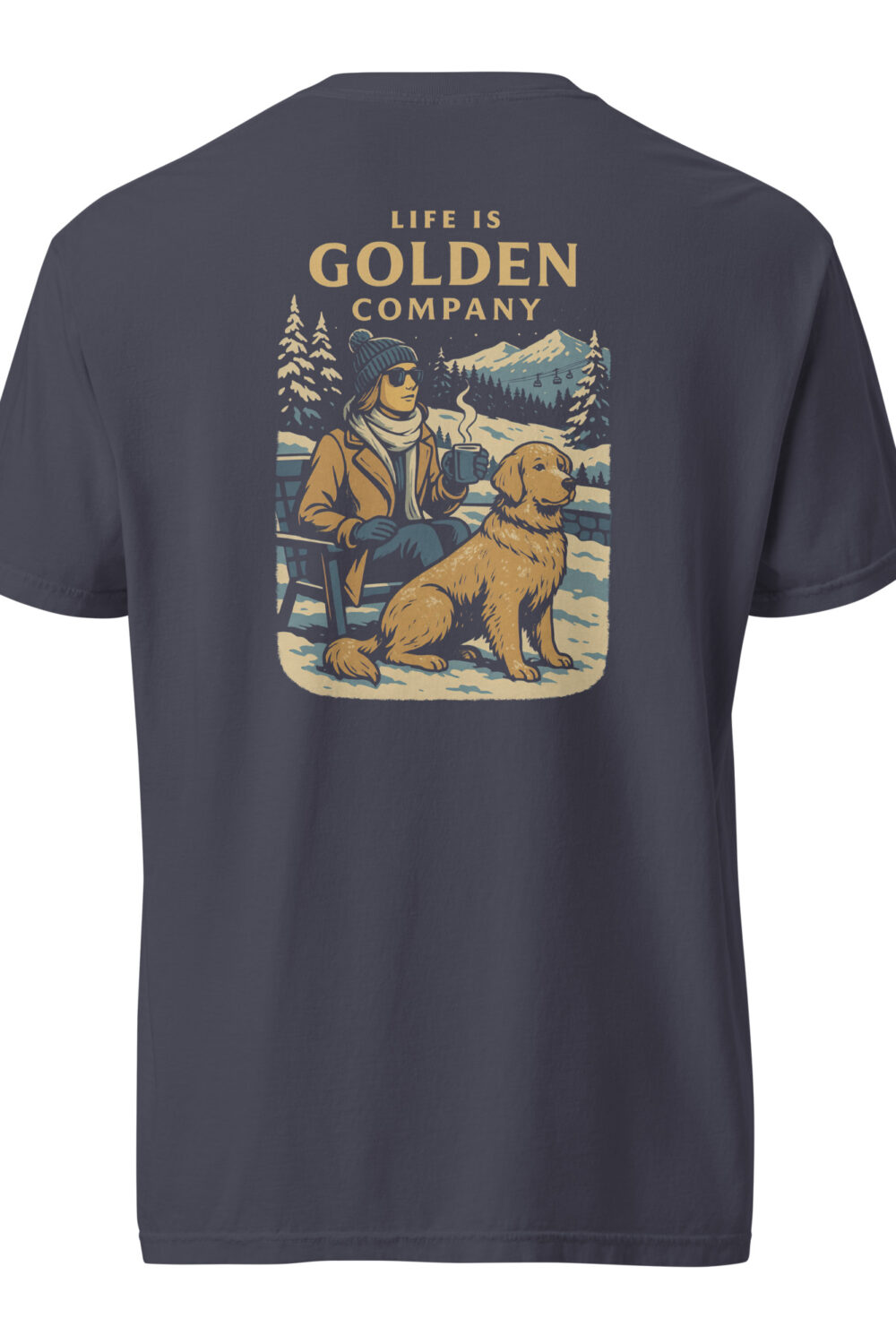 Mountain Mornings heavyweight t-shirt