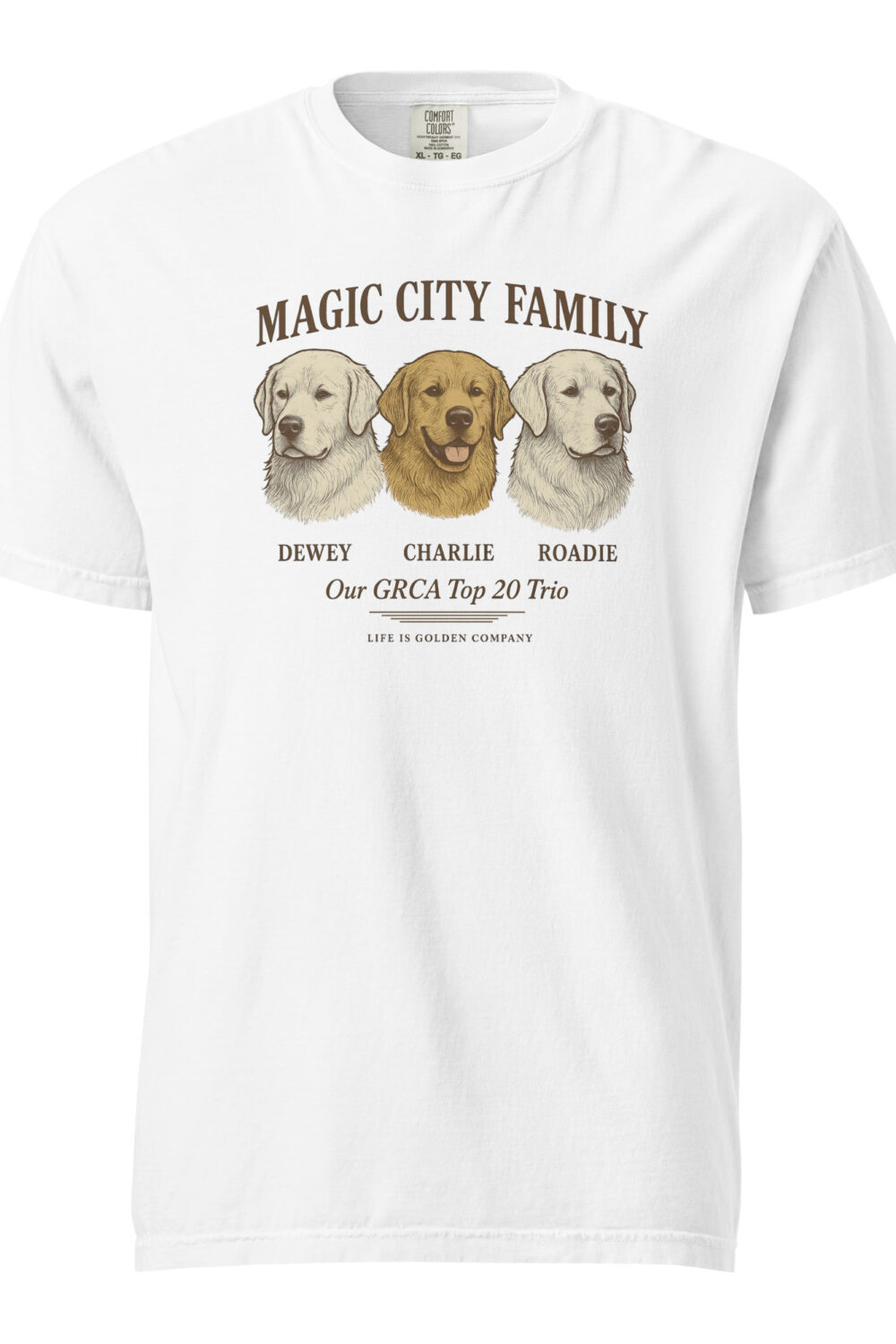 Magic City Unisex garment-dyed heavyweight t-shirt
