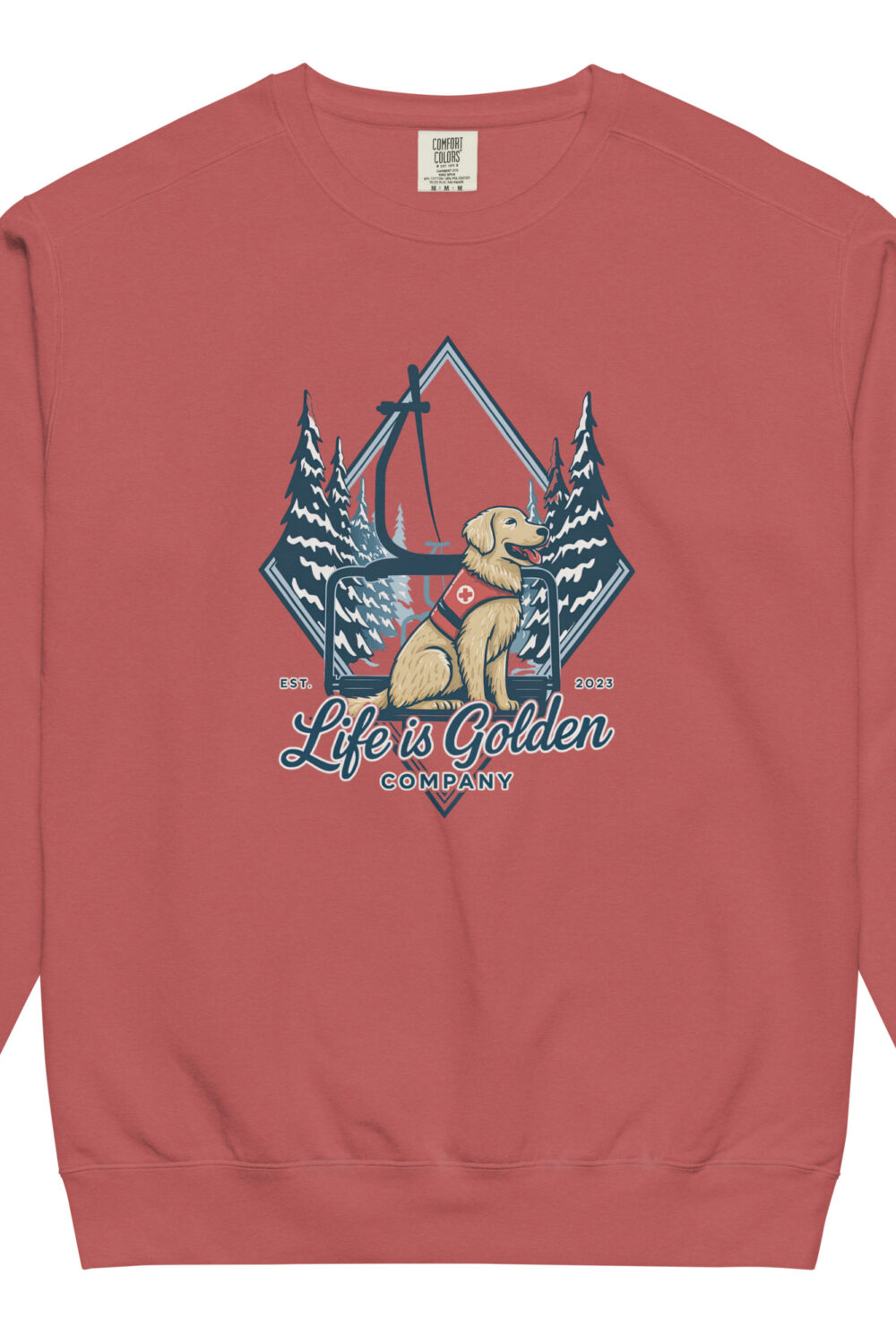 Golden Patrol Unisex Sweatshirt (Front Placement)