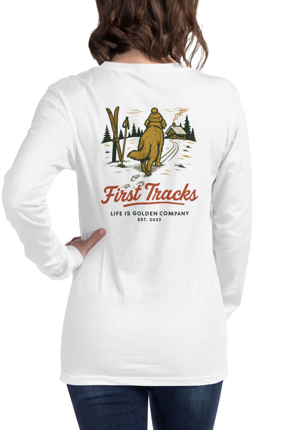 First Tracks Unisex Light Weight Long Sleeve Tee
