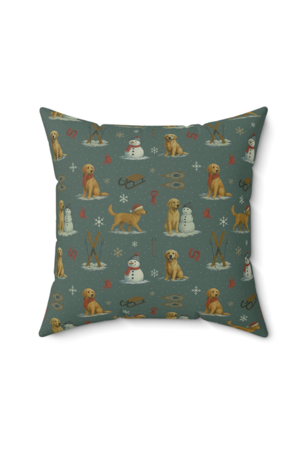 Carrot Heist Pattern Decorative Pillow