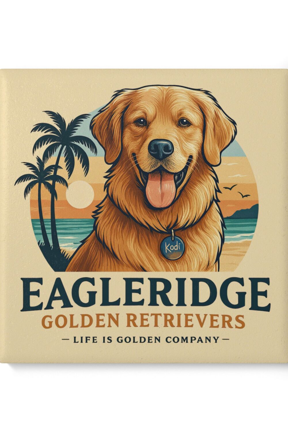 Eagleridge - Kodi  Ceramic Coaster