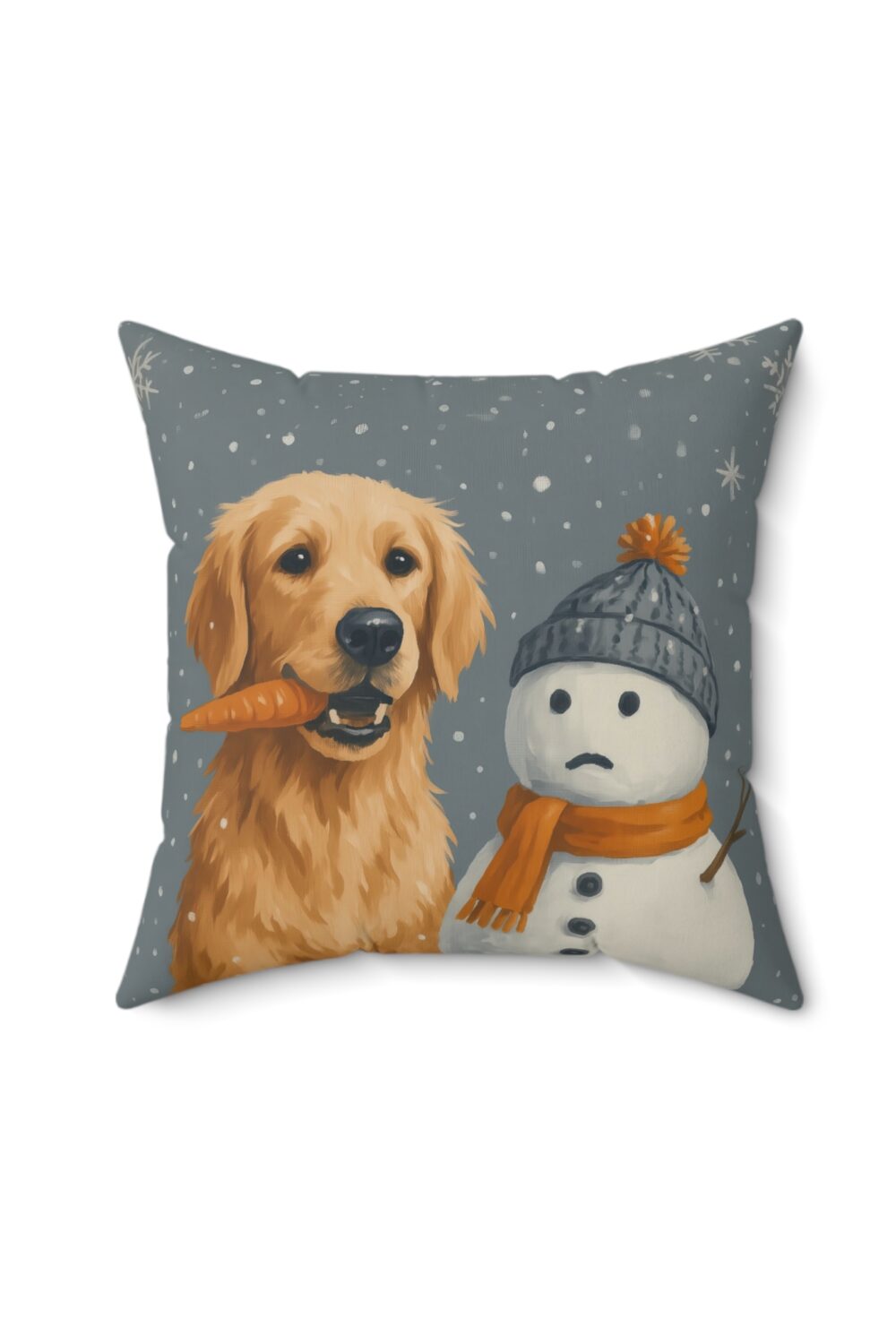 Carrot Heist Decorative Pillow