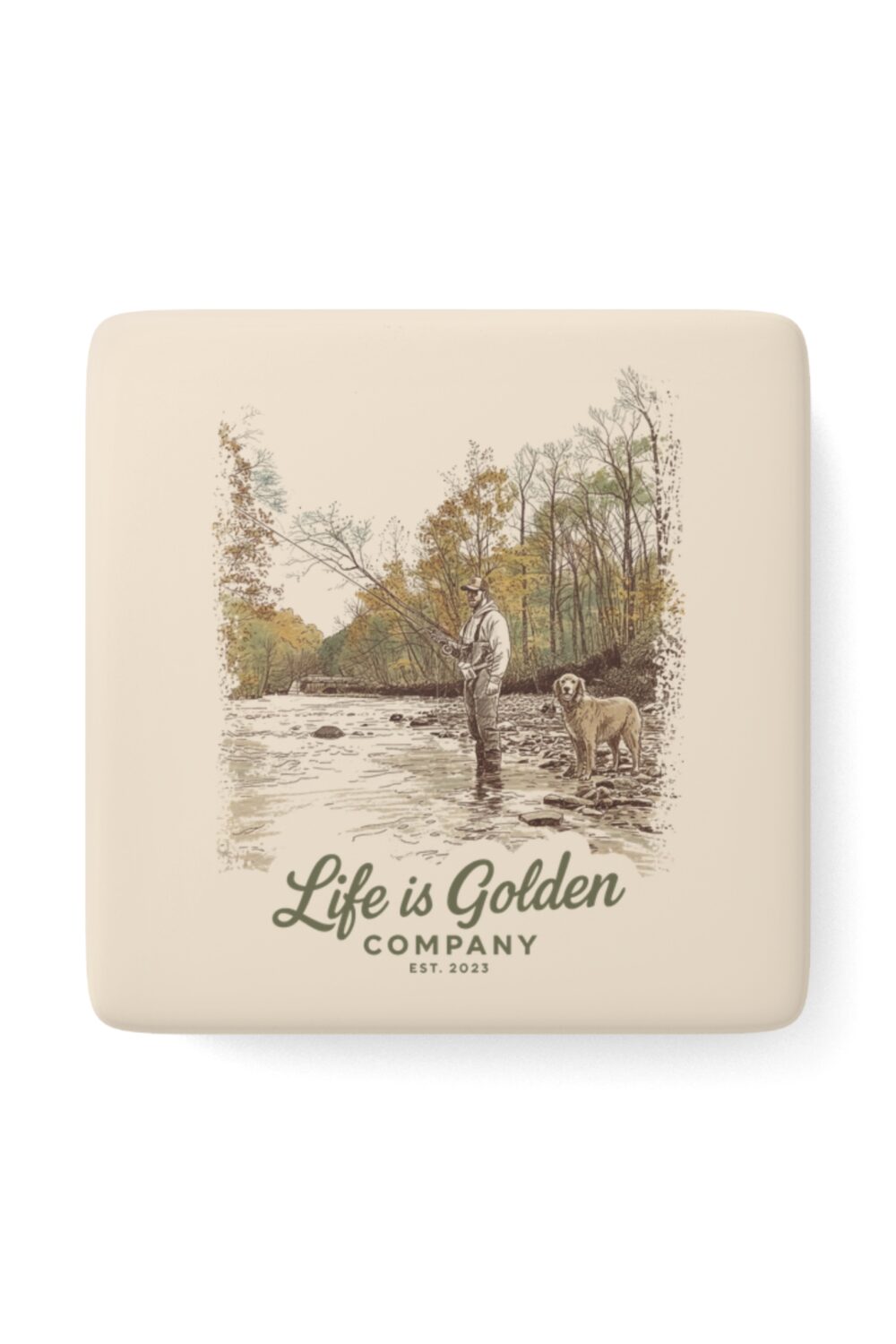 Cast & Companion Ceramic Magnet