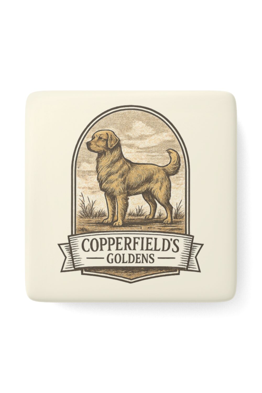 Copperfield's Goldens Ceramic Magnet