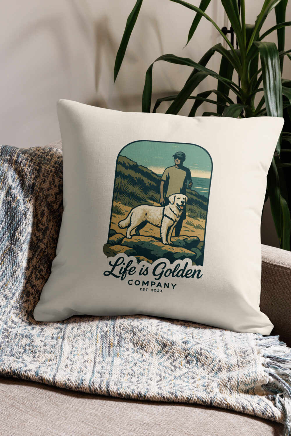 Leonor Jensen Premium Pillow