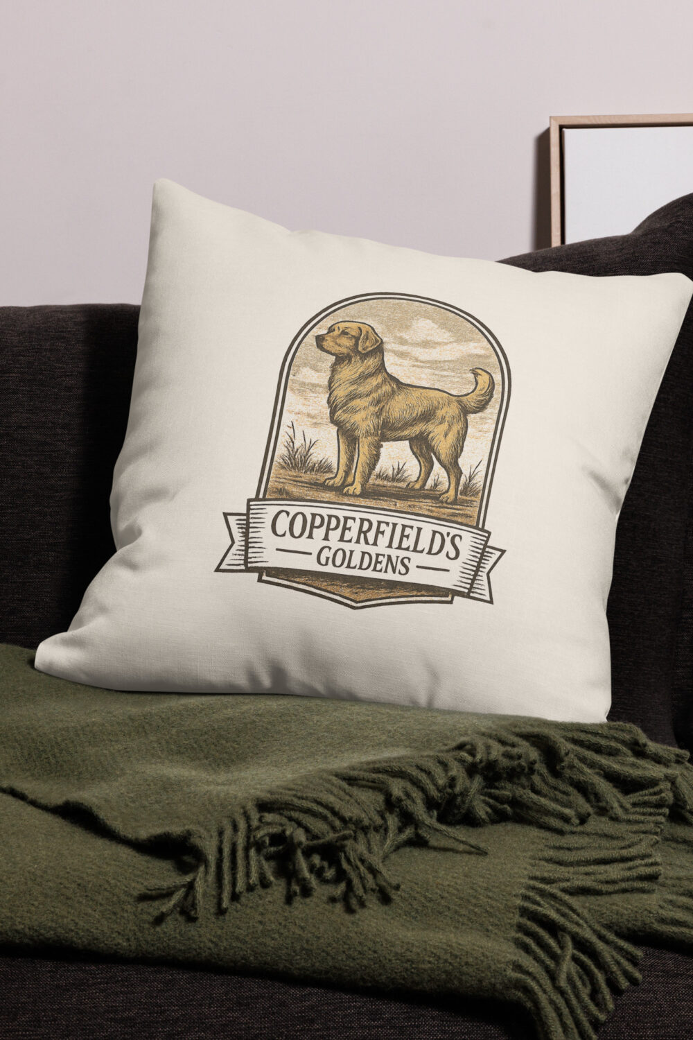 Copperfield's Goldens Premium Pillow