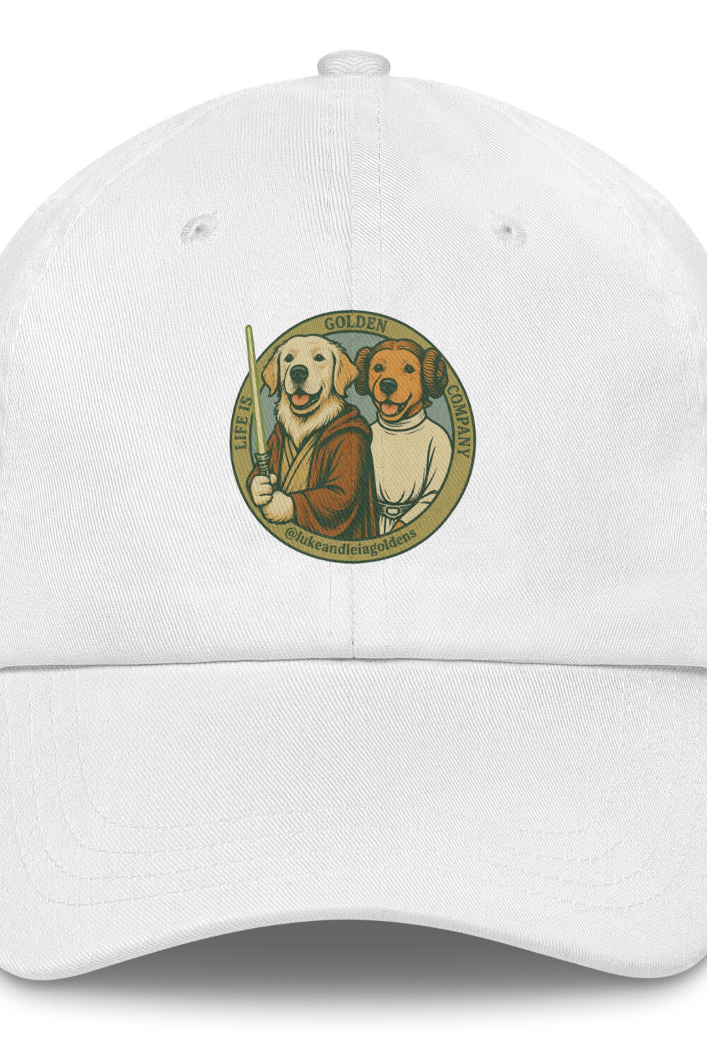 Luke and Leia Dad hat