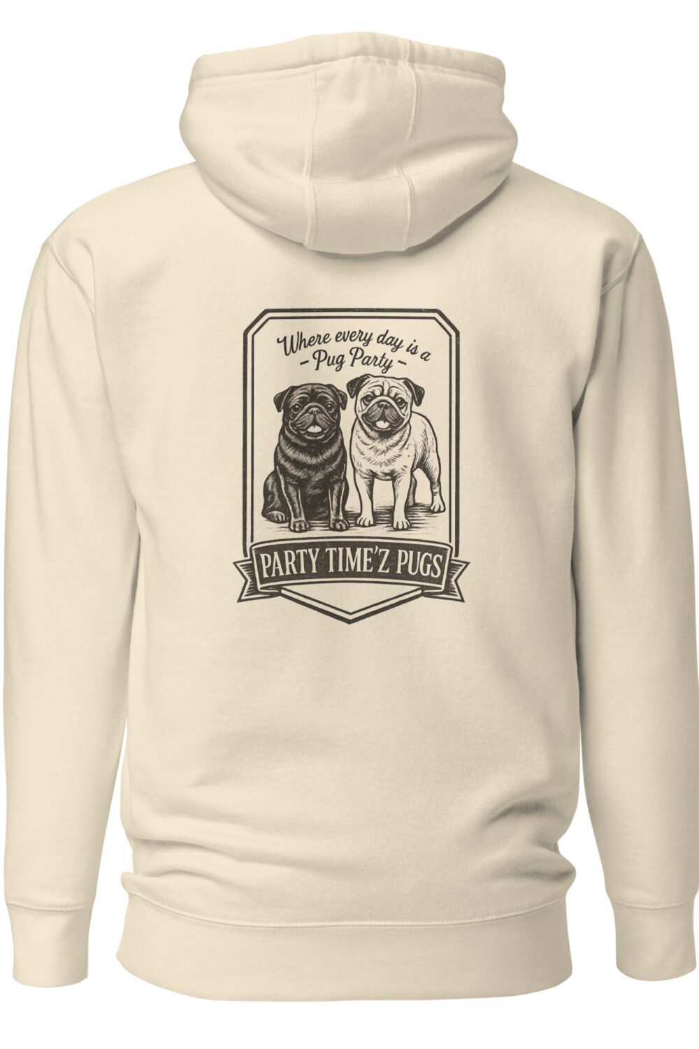 Party Time'Z Pugs Unisex Hoodie