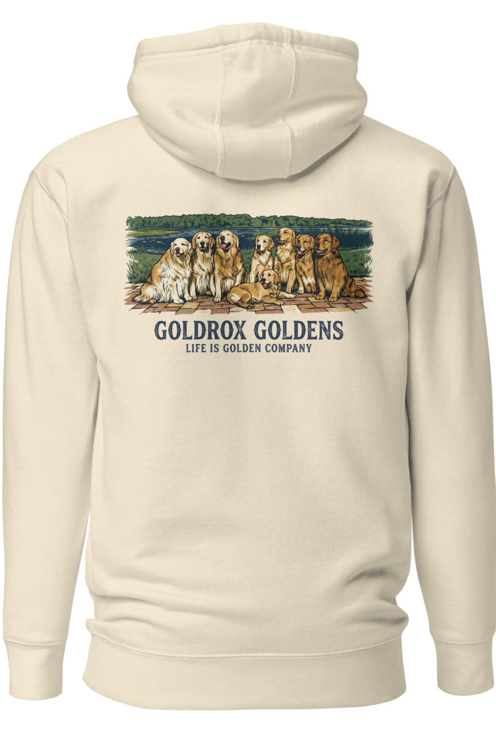 GoldRox - Shades Of Gold Unisex Hoodie