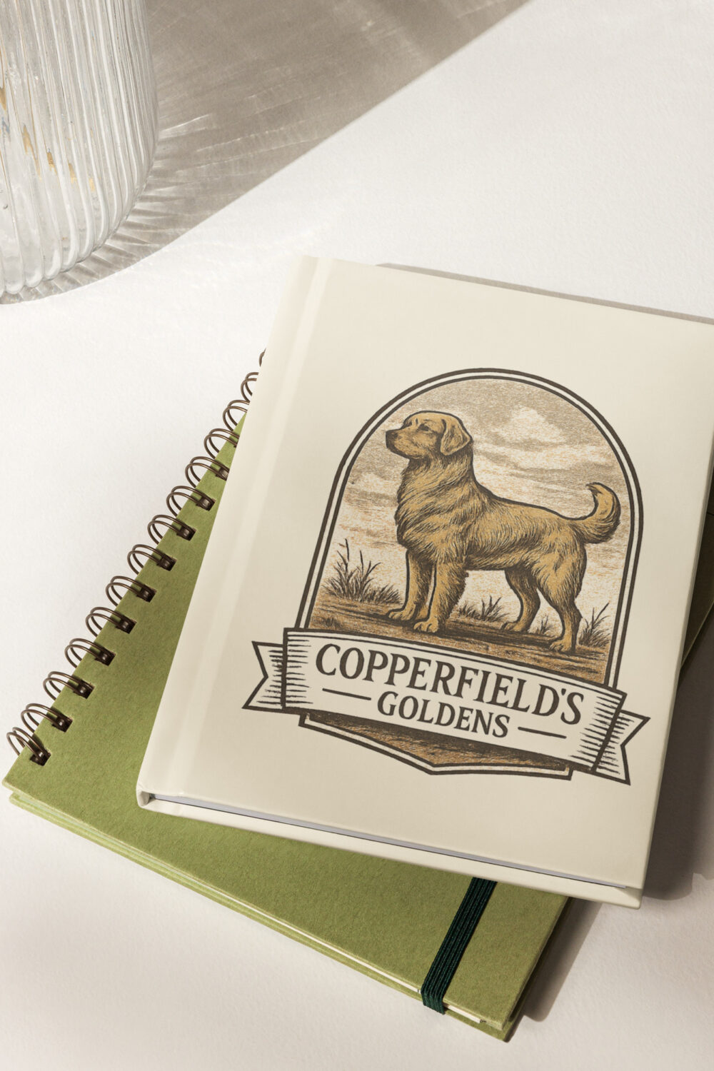 Copperfield's Goldens Hardcover journal matte