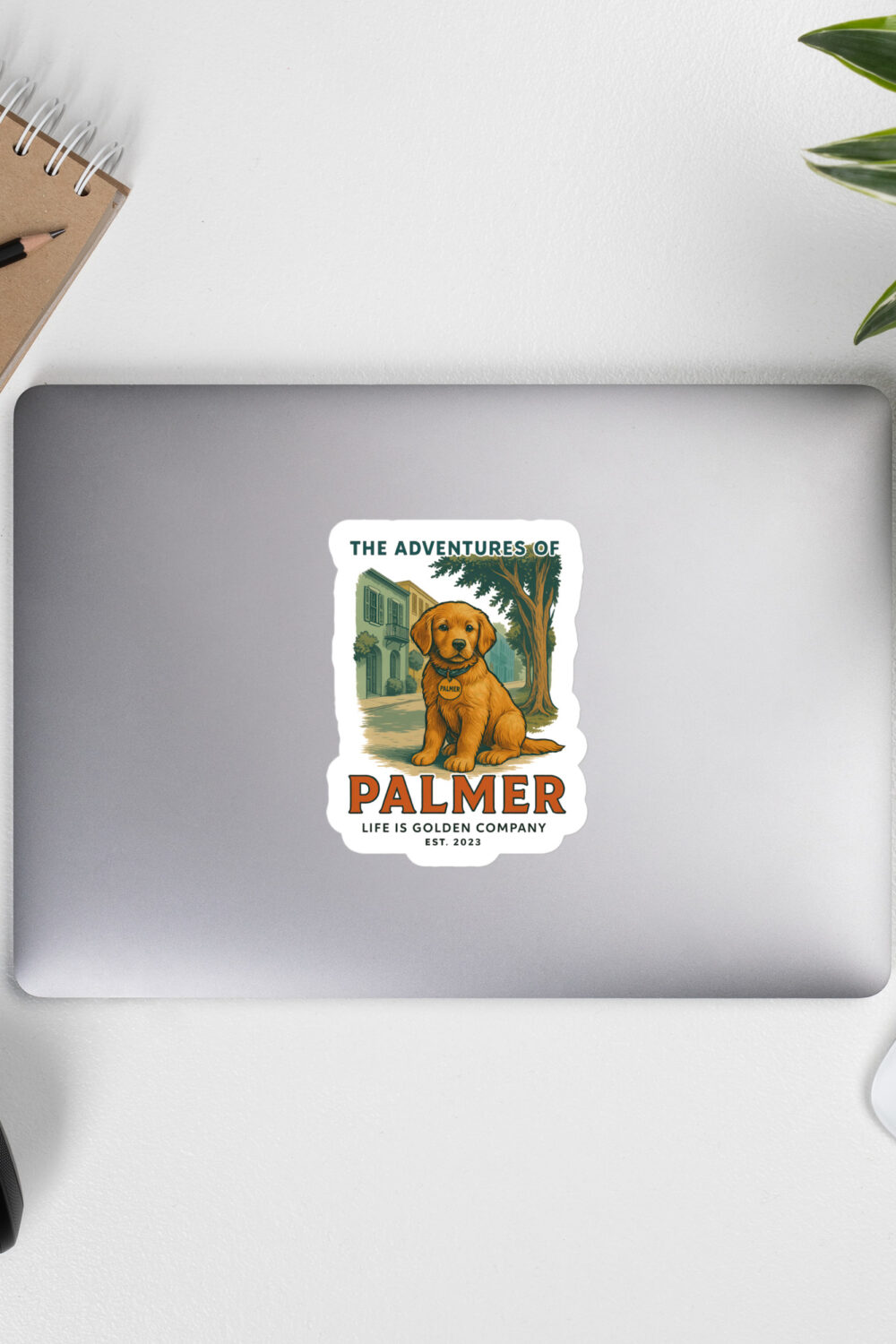 The Adventures of Palmer Decal