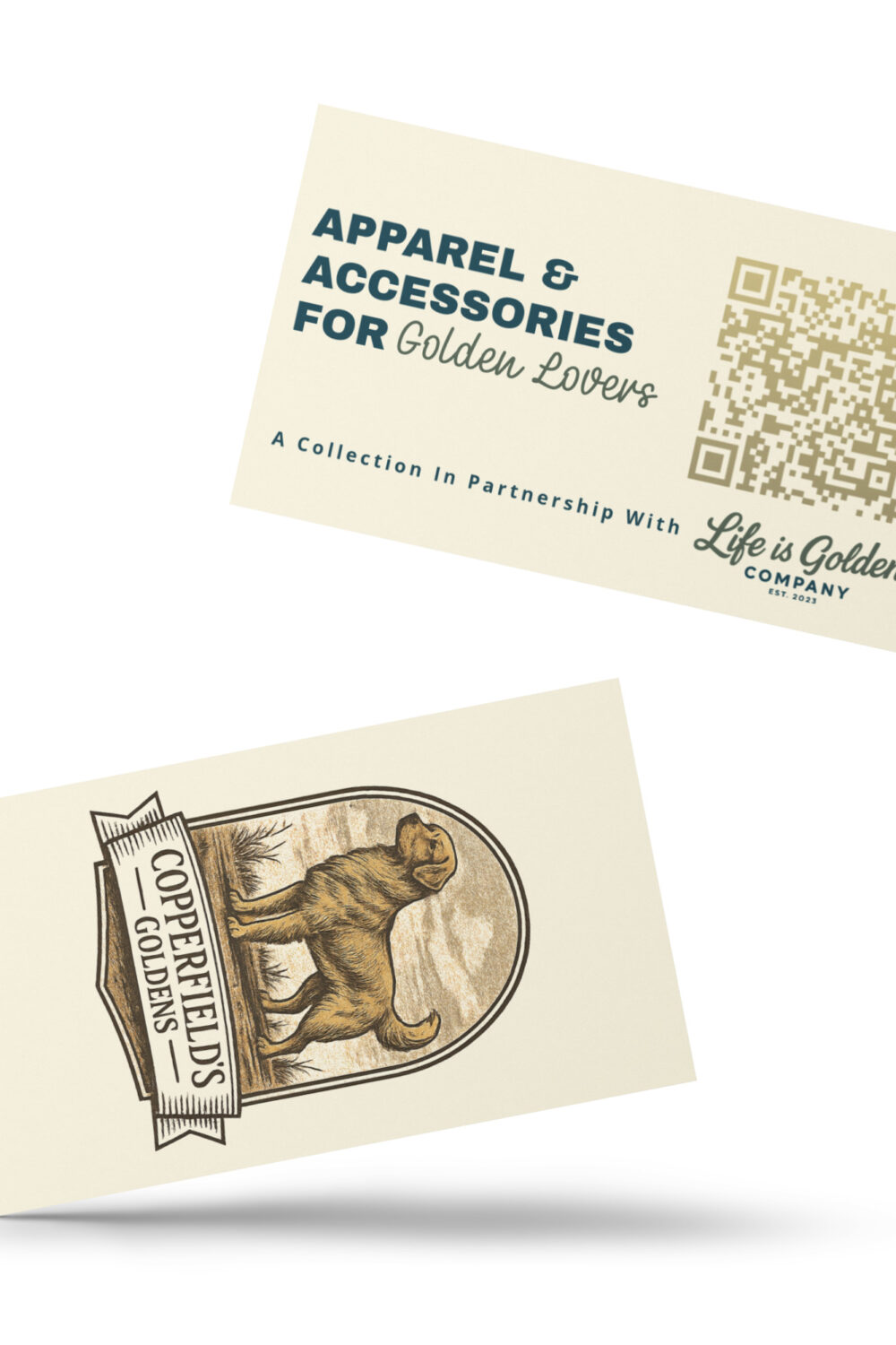 Copperfield's Goldens Referral Cards