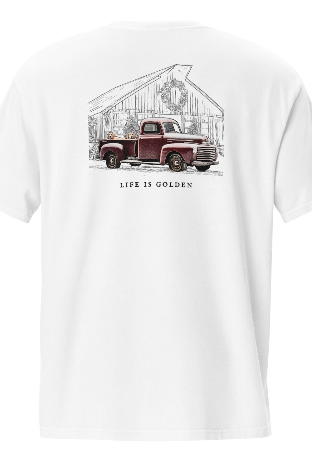 Vintage Truck pocket tee
