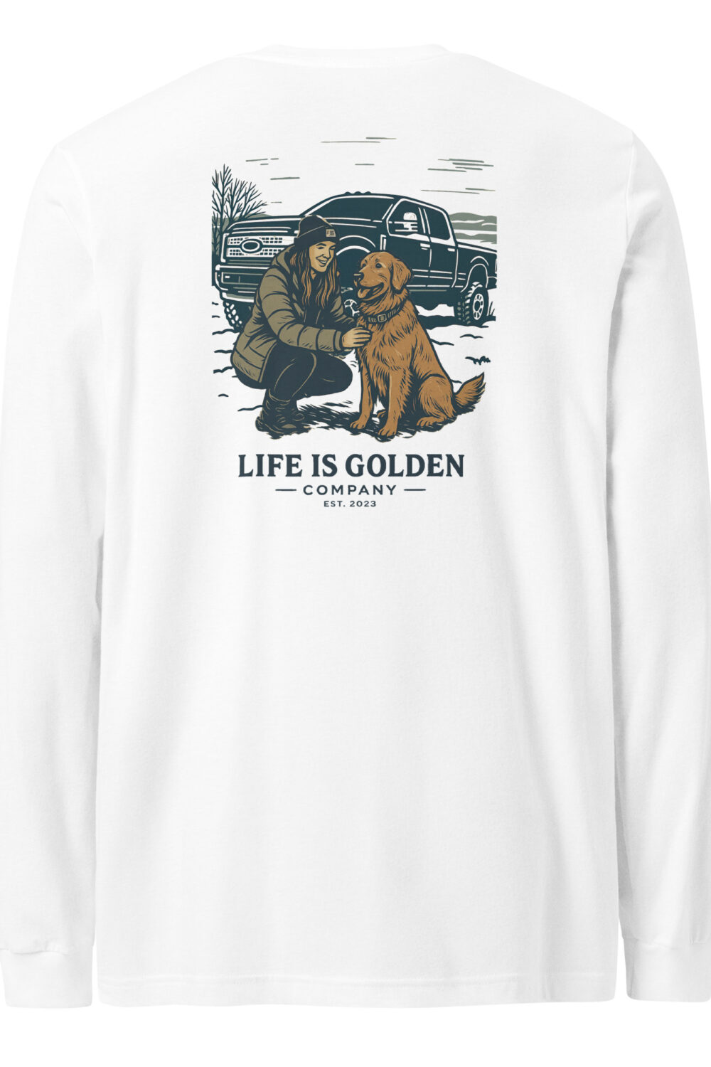 For the love of the Golden Truck Long Sleeve