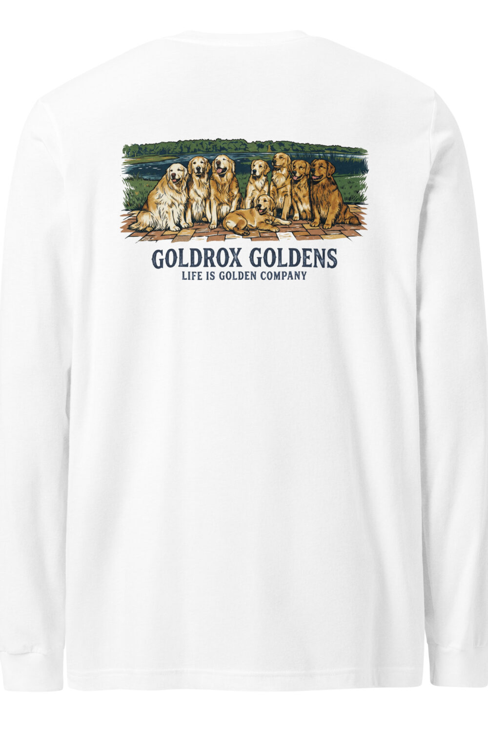 GoldRox - Shades Of Gold Unisex Long Sleeve Tee