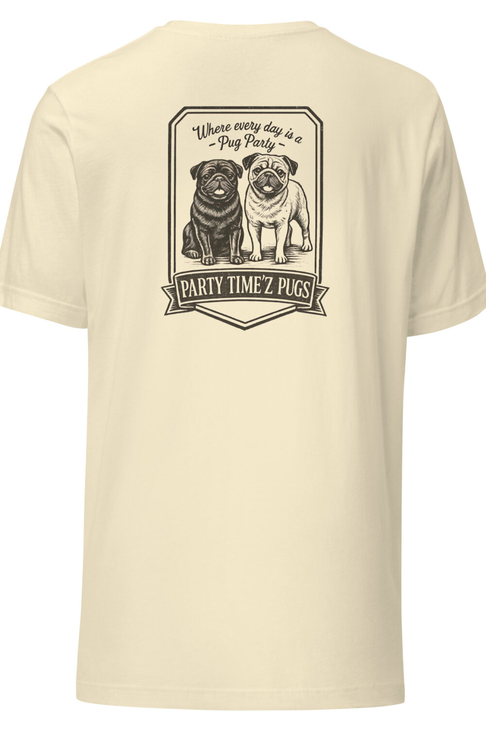 Party Time'Z Pugs Unisex t-shirt