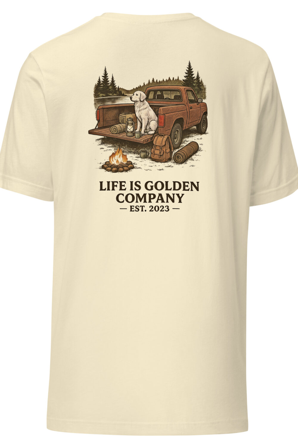 Campfire Companion - English Cream Retriever Edition