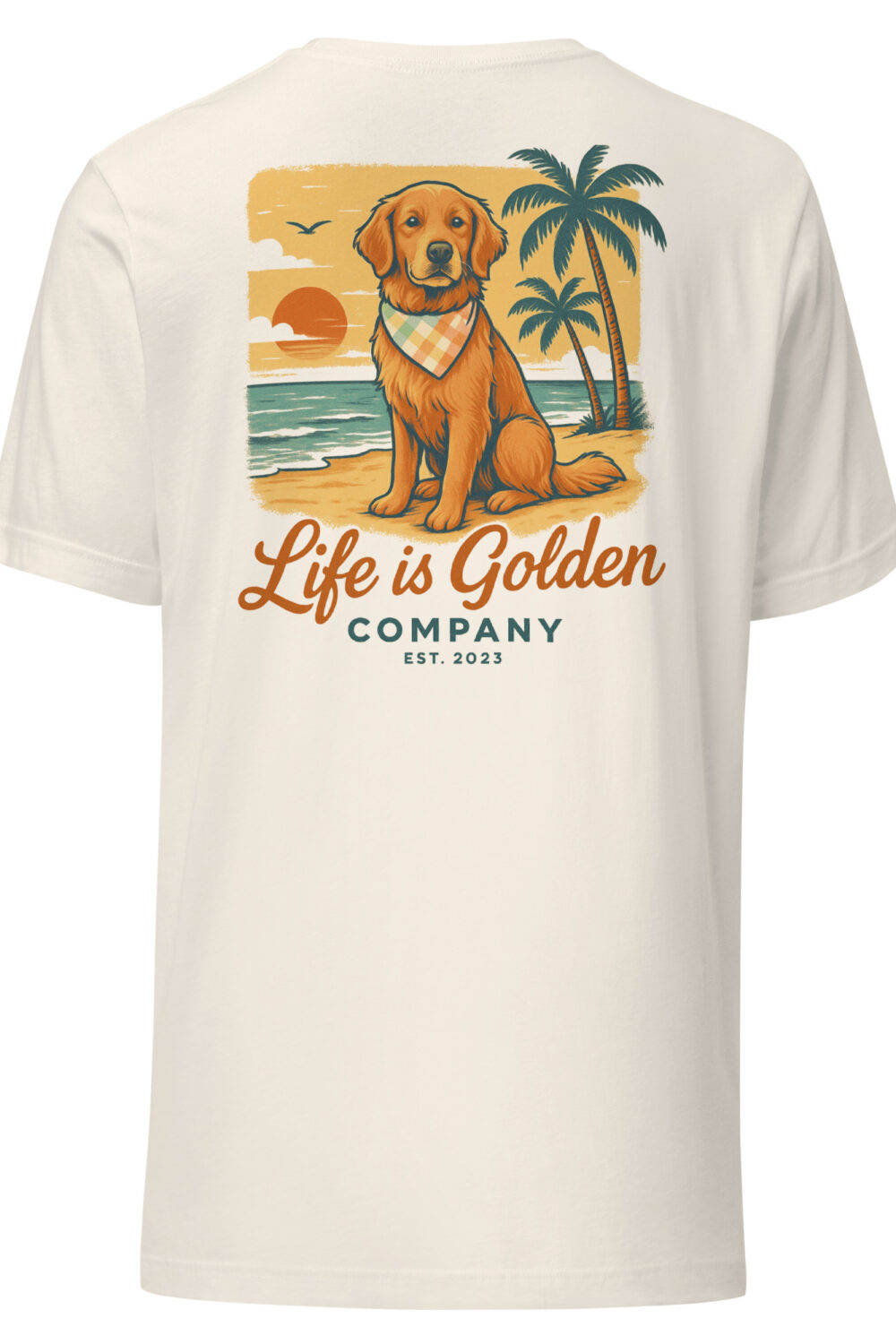 Barefoot & Golden Tee