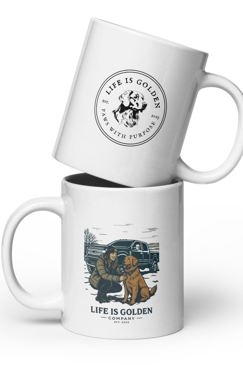For the love of the Golden Truck mug