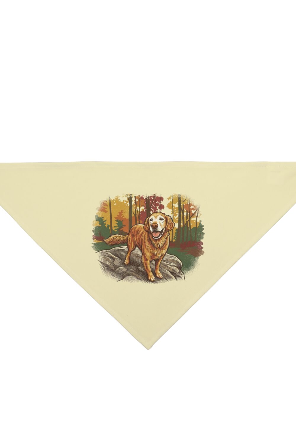 Autumn of a Golden Dog Bandana