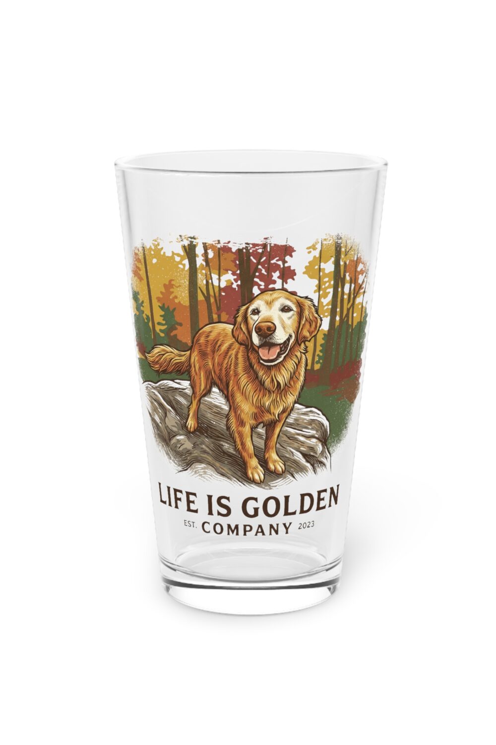 Autumn of a Golden Pint Glass