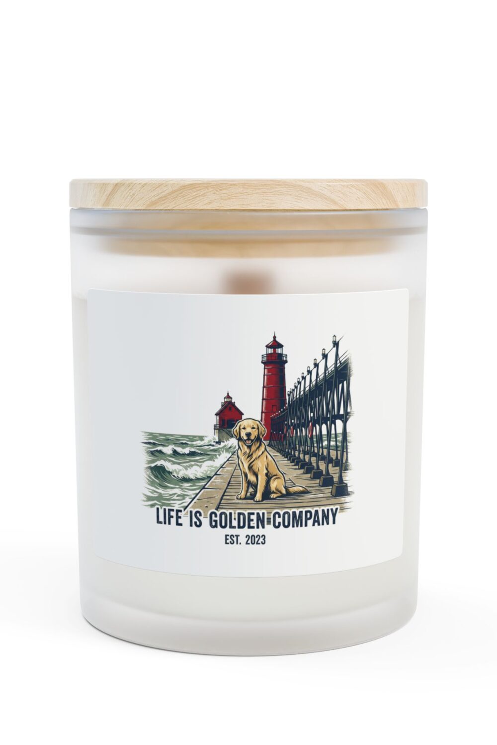 Pier Pup Cinnamon Chai Candle
