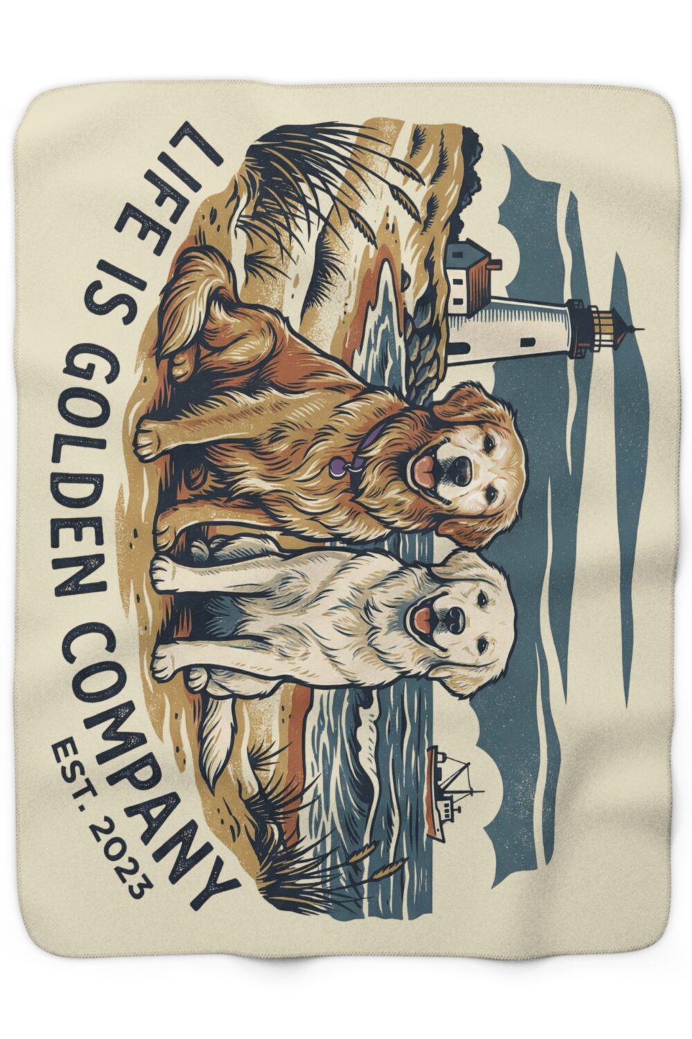 Beacon Goldens Cozy Sherpa Fleece Blanket