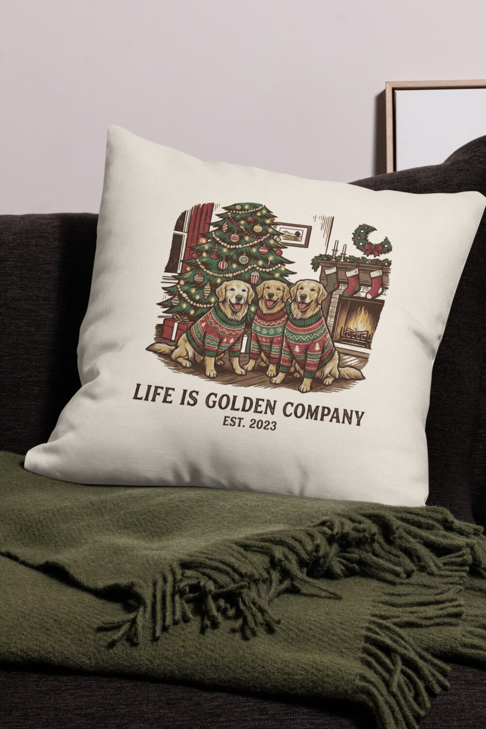 Christmas Trio Pillow