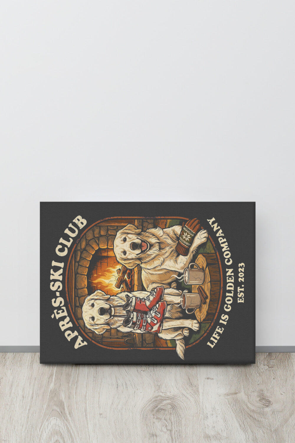 Après Ski Club 12x16 Canvas