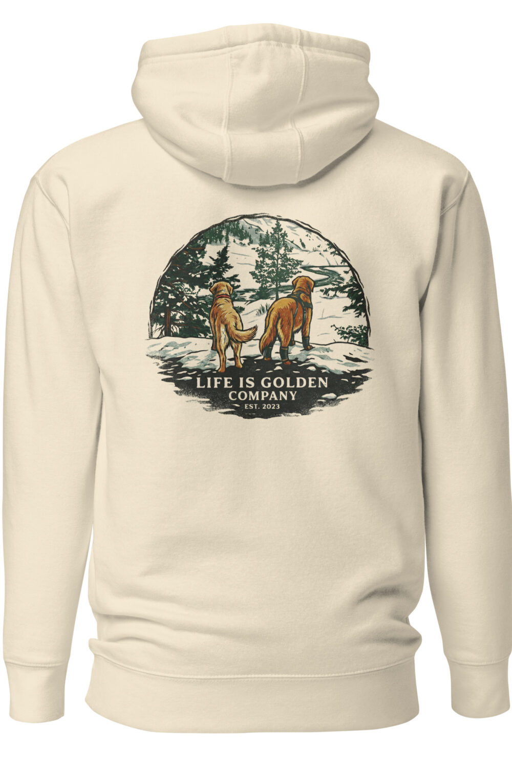 Where the Snow Leads Unisex Hoodie