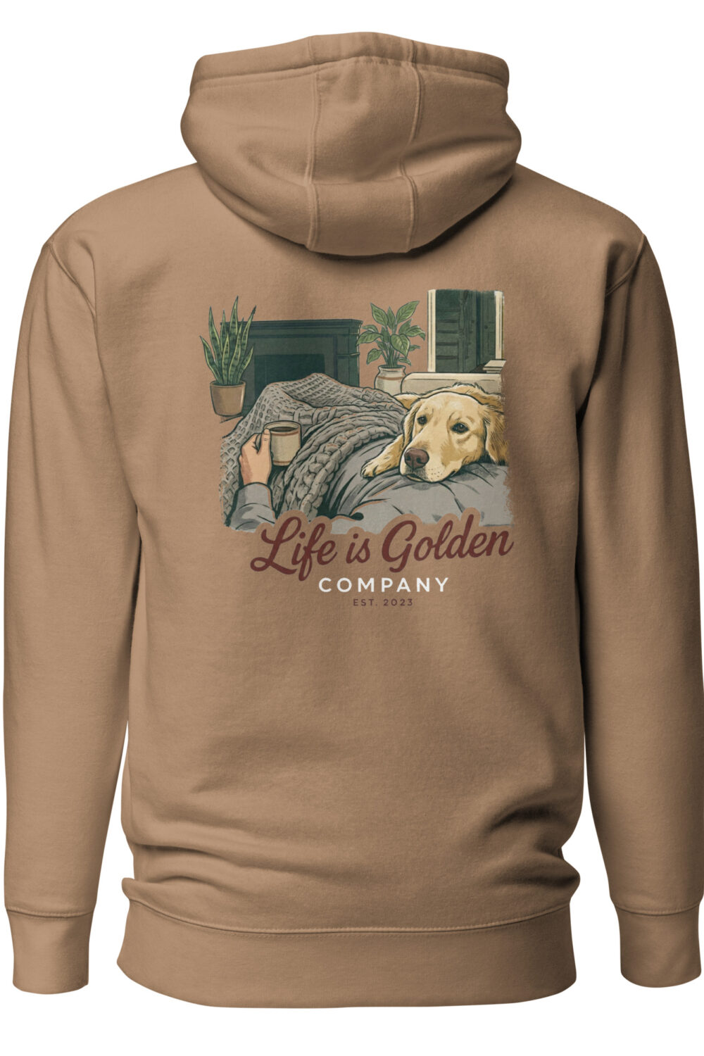 Golden Snuggles Unisex Hoodie